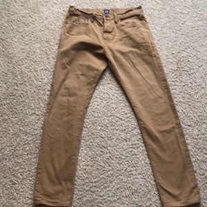 Gap tan jeans